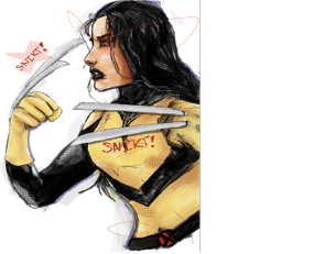 A woman with a yellow shirt and black pants is holding a pair of scissors.

AI generated content